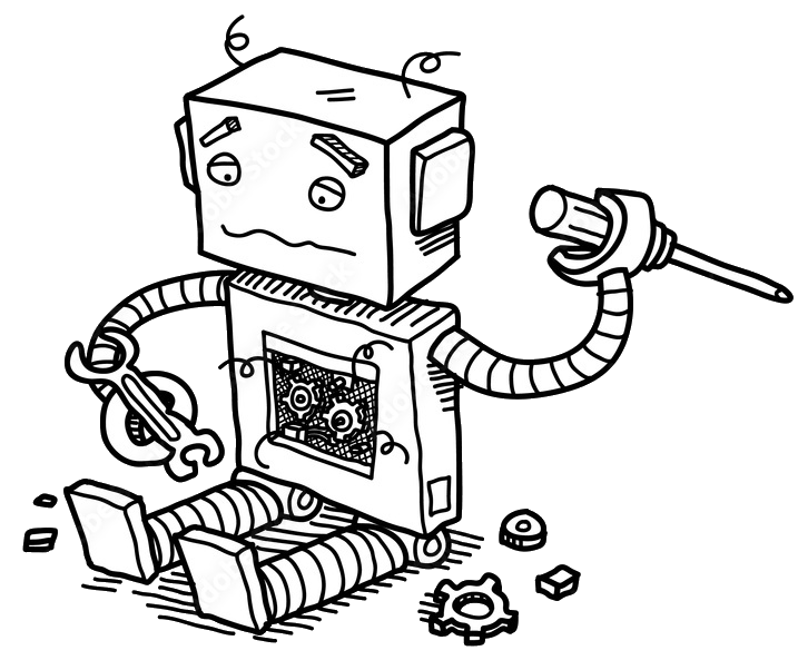 Broken Robot - 404 Link